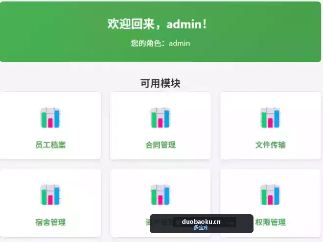 HRMS（人力资源管理）系统 免费使用 界面截图