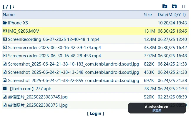 webd：局域网内手机电脑平板互传文件神器-1539 界面截图