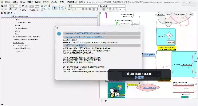 Freeplane v1.12.16 免费的思维导图工具 界面截图