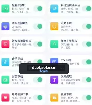 解析机器人v1.1.9 支持50多种资源解析下载 界面截图