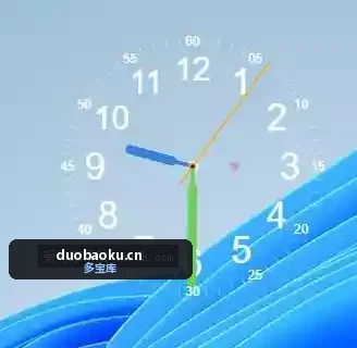 WithClock v1.2.0 极简风的桌面时钟工具 界面截图