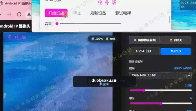 DLNA Screen Cast v1.2.0.0 电脑投屏电视 界面截图