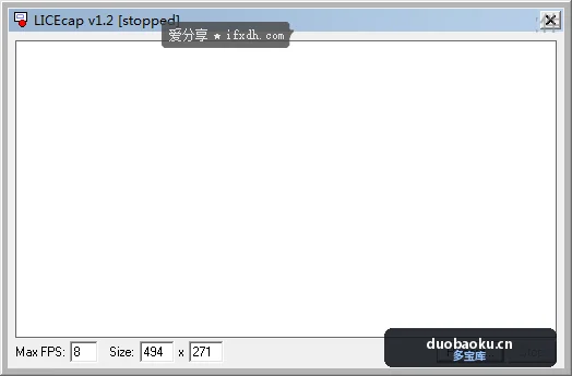 小巧且实用的GIF动图录制工具：LICEcap 界面截图